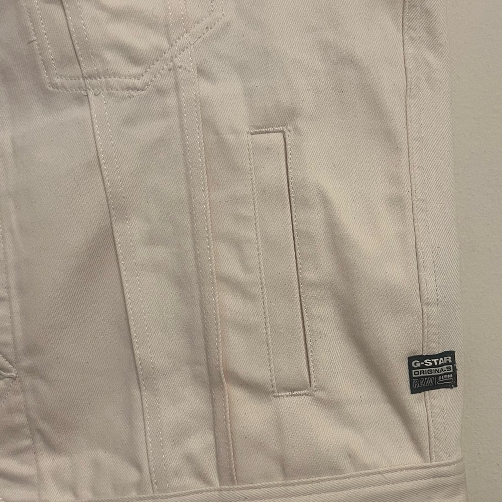 G Star Oversized Denim Vest Size Small New - Picture 4 of 9